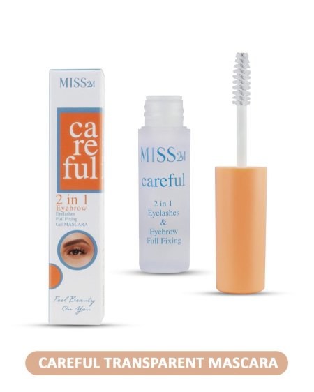 Transparent mascara